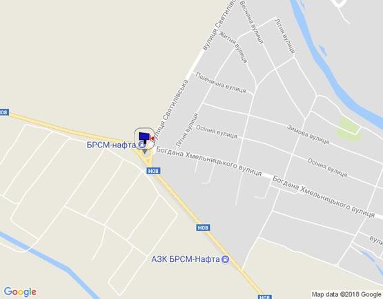 Схема рекламной плоскости по адресу Черкаська траса, КПП ДАЇ м. Переяслав-Хмельницький, в'їзд в місто, Н-08 км 43+900 кільце, ресторан "Хуторець", АЗС "БРСМ"