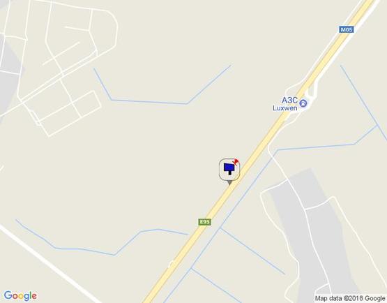 Схема рекламной плоскости по адресу смт. Калинівка, траса М-05 Київ-Одеса, км 34+395 право