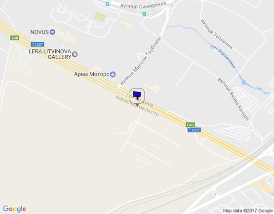 Схема рекламної площини за адресою Киевская Большая Кольцевая дорога 9А  3х12