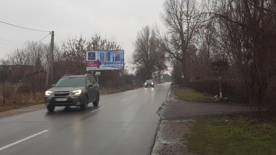 Схема рекламної площини за адресою Киев-Осокорки-Золоче