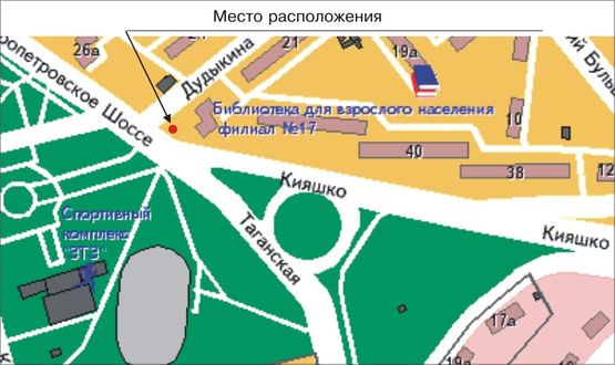 Схема рекламной плоскости по адресу Днепропетровское шоссе_Дудыкина