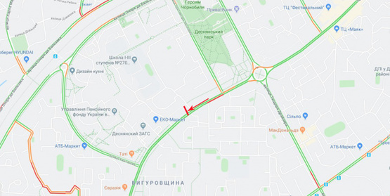 Схема рекламной плоскости по адресу Маяковского пр-т 21