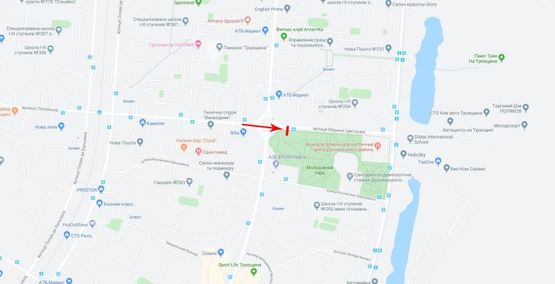 Схема рекламной плоскости по адресу Цветаевой Марины ул. 8, напротив