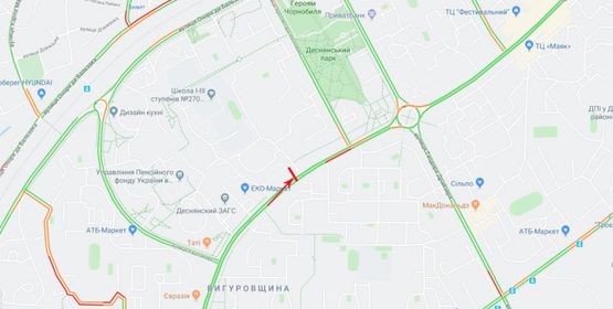 Схема рекламной плоскости по адресу Маяковского пр-т 21