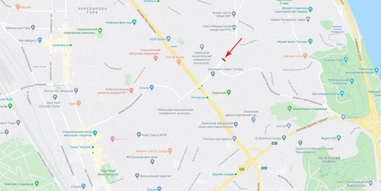 Схема рекламной плоскости по адресу Алмазова генерала ул. 4-А