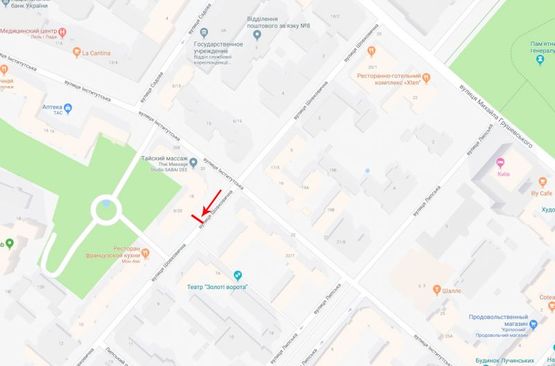 Схема рекламной плоскости по адресу Шелковичная ул. 8/20