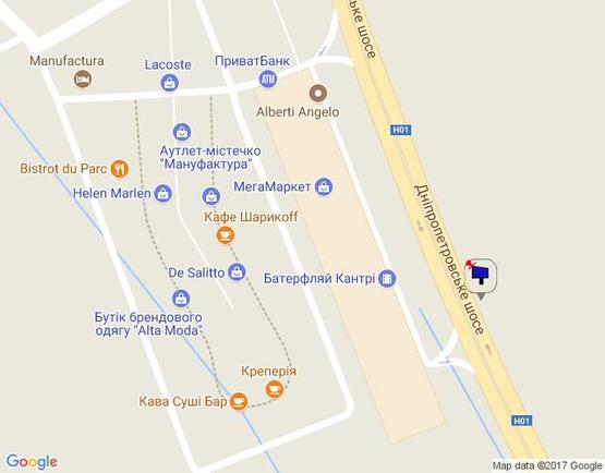 Схема рекламної площини за адресою Дніпровське шосе, поворот на с. Ходосеевка, напротив ТРЦ "Мегамаркет в Ходосіївці", "Киев-Обухов", км 24+050 лево