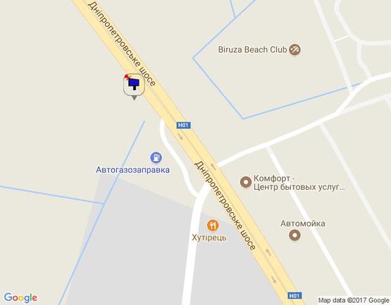 Схема рекламної площини за адресою Новообухівська траса, поворот на Підгірці, км 26+100 право