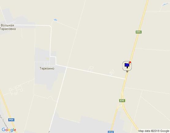 Схема рекламної площини за адресою траса М-05 Київ-Одеса, км 78+050 право