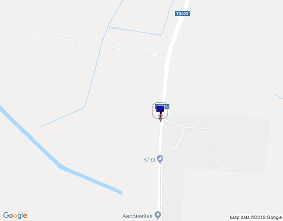 Схема рекламной плоскости по адресу м. Васильків, вул. Декабристів, в'їзд у м. Васильків зі сторони Києва, перед зупинкою, перед АЗС КЛО