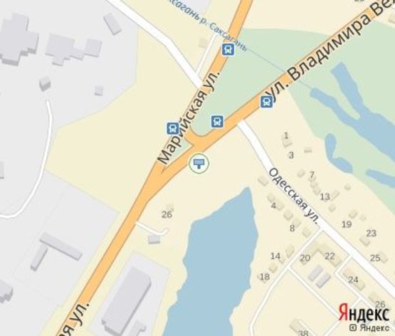 Схема рекламной плоскости по адресу Волгоградская ул. -Великого В. ул.,  ост. ш. "Артем - 1", дв-е к пл. Горького