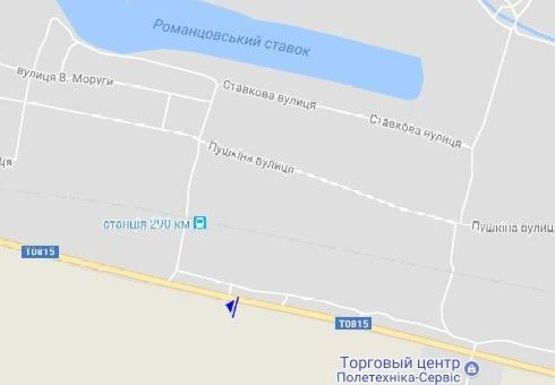 Схема рекламної площини за адресою Чапаевка с.