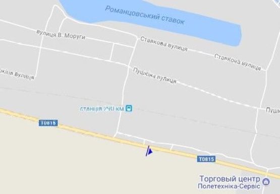 Схема рекламної площини за адресою Чапаевка с.