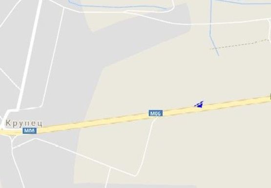 Схема рекламної площини за адресою Крупец с.