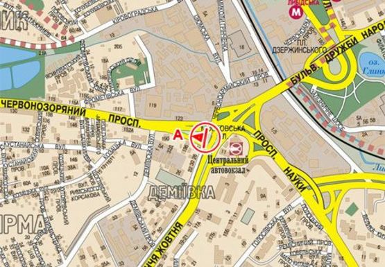 Схема рекламной плоскости по адресу Краснозвездный пр. - Демеевская пл.  (бывш. Московская пл.)