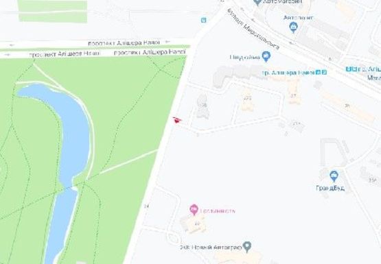 Схема рекламной плоскости по адресу Жмаченка ул., 37