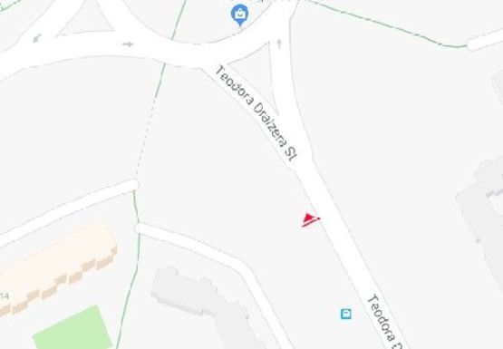 Схема рекламной плоскости по адресу Маяковского пр. - Драйзера ул.