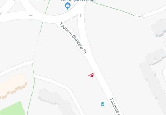 Схема рекламной плоскости по адресу Маяковского пр. - Драйзера ул.