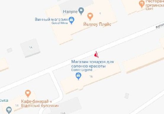 Схема рекламної площини за адресою Мечникова ул., 16