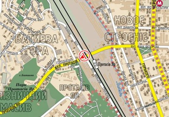 Схема рекламной плоскости по адресу Федорова ул. (4)