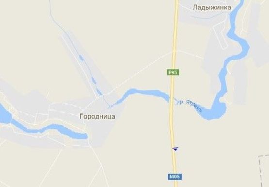 Схема рекламної площини за адресою Трасса Полтава-Днепр Полтава-Кременчуг