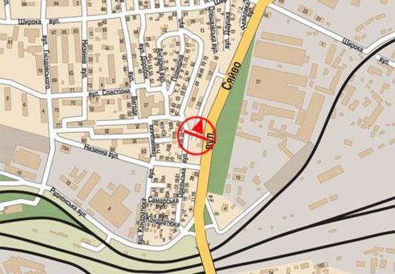 Схема рекламной плоскости по адресу Сяйво ул., 21