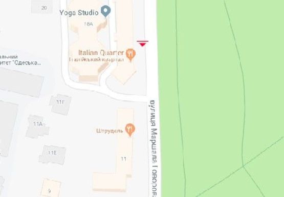 Схема рекламної площини за адресою Маршала Говорова ул., 18 А4