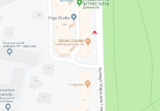 Схема рекламної площини за адресою Маршала Говорова ул., 18 В2