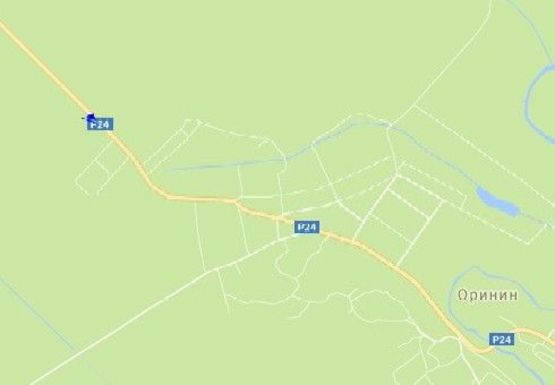 Схема рекламної площини за адресою Оринин с.