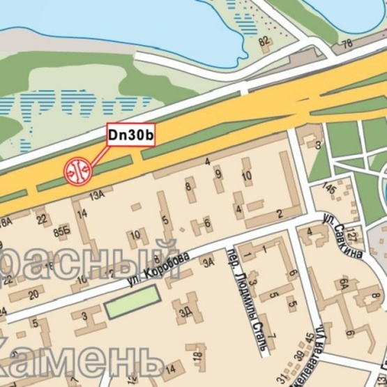 Схема рекламної площини за адресою Заводская Набережная ул., 13а, (магазин "Брусничка", "Mega Toys Ukraine", аптека "Не болей"), в наплавл. ул. Коммунаровской