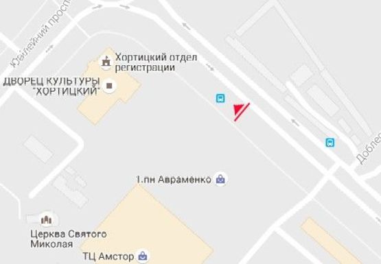 Схема рекламної площини за адресою Советский пр.,9 (Сильпо) верхний