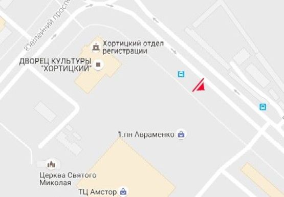 Схема рекламної площини за адресою Советский пр.,9 (Сильпо) нижний