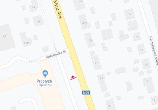 Схема рекламної площини за адресою Мира пр., 80, Лагрос