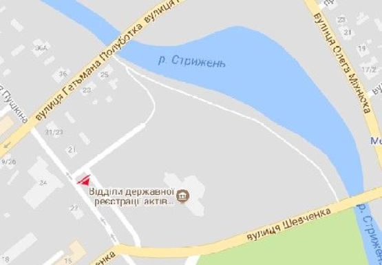 Схема рекламної площини за адресою Пушкина ул., 21, нижний