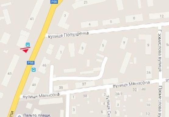 Схема рекламной плоскости по адресу Ивана Мазепы ул., 43