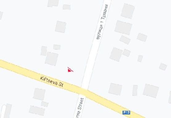 Схема рекламной плоскости по адресу Кольцевая ул. - 1 Мая ул., 240