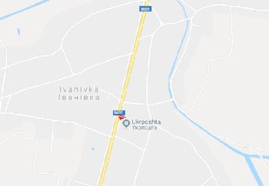 Схема рекламной плоскости по адресу Ивановка с., Дом  Культуры