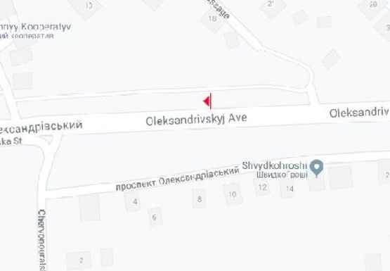 Схема рекламной плоскости по адресу Александровский пр. - Васнецова проезд