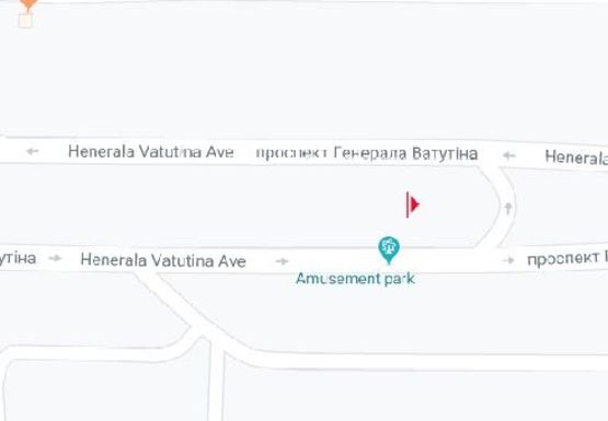 Схема рекламної площини за адресою Романа Шухевича пр., 22 (на разделителе)