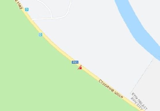 Схема рекламної площини за адресою Столичное шоссе 22км