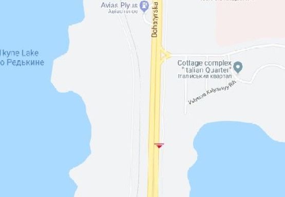 Схема рекламної площини за адресою Богатырская ул.