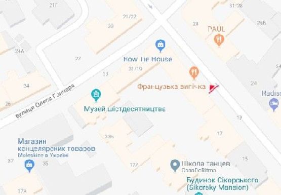 Схема рекламной плоскости по адресу Ярославов вал ул., 19/31