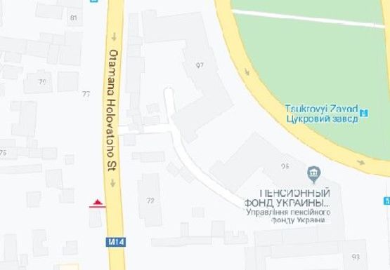 Схема рекламной плоскости по адресу Атамана Головатого ул., 73