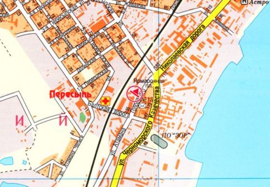 Схема рекламной плоскости по адресу Атамана Головатого ул., 159