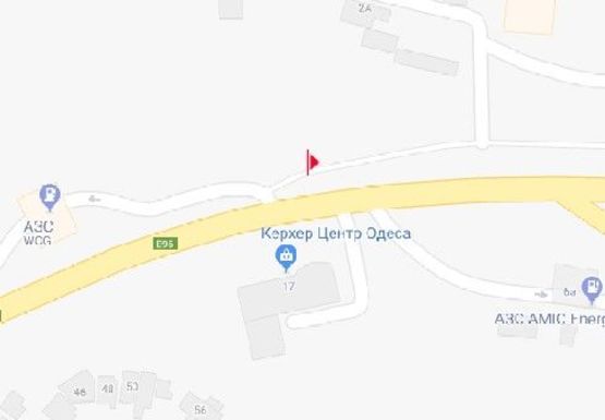 Схема рекламної площини за адресою Михаила Грушевського ул. - Балковская ул., 54-Д