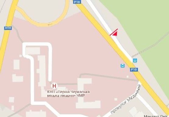 Схема рекламной плоскости по адресу Дахновская ул. ( парк )