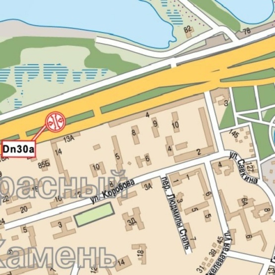 Схема рекламной плоскости по адресу Заводская Набережная ул., 13а, (магазин "Брусничка", "Mega Toys Ukraine", аптека "Не болей"), в наплавл. Кайдакского моста