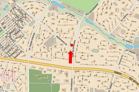 Схема рекламной плоскости по адресу Тракторостроителей пр., 79/42, разделитель, левый