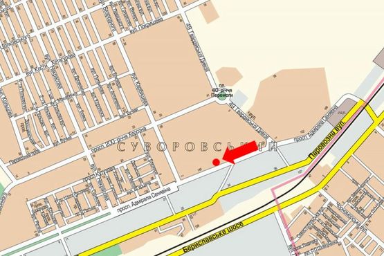 Схема рекламной плоскости по адресу Сенявина пр., 140