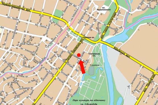 Схема рекламной плоскости по адресу Кирова ул., 8